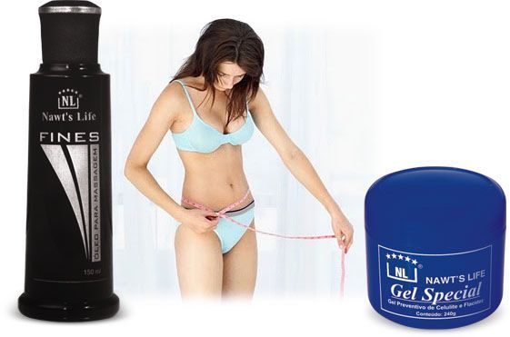 Gel Special Preventivo p/ Celulite e Fines Óleo de Massagem
